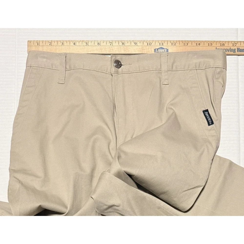 ROCKY MOUNTAIN - Womens Vintage Bareback High-Rise Western Chino‎ Pants -12 Long